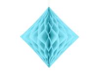 Opakowanie Diament bibułowy jasny błękit 30cm