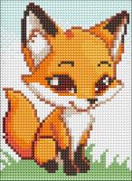 Opakowanie Diamentowa mozaika bez ramy - Mały lis Kids