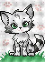 Opakowanie Diamentowa mozaika bez ramy - Pukhnaste cudo Kids