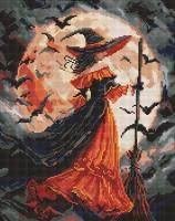 Opakowanie Diamentowa mozaika - Czarownica 40x50cm