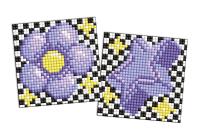 Opakowanie Diamentowa mozaika Kids -Fioletowy kwiat i gwiazda