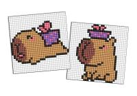 Opakowanie Diamentowa mozaika Kids - Kapibara 10 9x9cm