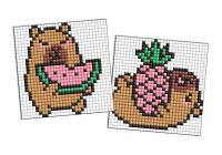 Opakowanie Diamentowa mozaika Kids - Kapibara: ananas..