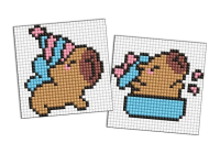 Opakowanie Diamentowa mozaika Kids - Kapibara świętuje 9x9cm