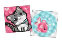 Opakowanie Diamentowa mozaika Kids magnes - Ryba i kotek