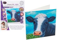 Opakowanie Diamentowa mozaika Krowa 18x18cm