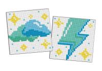 Diamentowa mozaika na magnes - LOL Chmura 9x9cm. Wydawca: Ideyka. SmakLiter.pl Opakowanie Diamentowa mozaika na magnes - LOL Chmura 9x9cm