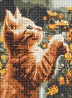 Opakowanie Diamentowa mozaika - Rudy puszystek 30x40cm