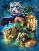 Opakowanie Diamentowa Mozaika Zwierzęta wielkie koty NO-2000179