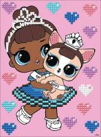 Opakowanie Diamnetowa mozaika - LOL Miss Baby 15x20cm