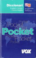Okładka książki Diccionari Pocket English-Catalan Catala-Angles