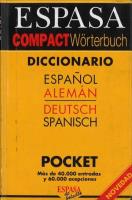 Opakowanie Diccionario espanol-aleman