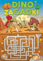 DINO zaGADki - uszkodzone. Autor: Opracowanie zbiorowe. SmakLiter.pl Okładka książki DINO zaGADki - uszkodzone