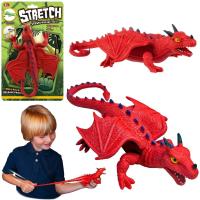 Opakowanie Dinozaur smok czerwony do rozciągania