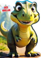 Dinozaur. Wykrojnik. Autor: Opracowanie zbiorowe. SmakLiter.pl Okładka książki Dinozaur. Wykrojnik