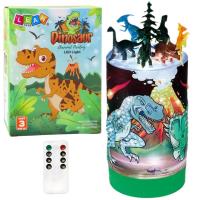 Dinozaury w słoiku LED. Wydawca: Leantoys. SmakLiter.pl Opakowanie Dinozaury w słoiku LED