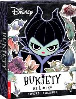 Okładka książki Disney Classic. Bukiety na biurko. Twórz i koloruj