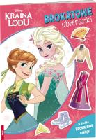 Okładka książki Disney Kraina Lodu. Brokatowe ubieranki
