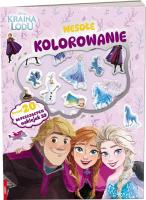 Okładka książki Disney Kraina Lodu. Wesołe kolorowanie