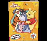 Okładka książki Disney Kubuś i przyjaciele Kolorowanka z naklejkami NA-9147