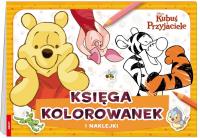 Okładka książki Disney Kubuś i przyjaciele. Księga kolorowanek