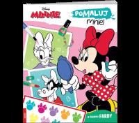 Okładka książki Disney Minnie Pomaluj mnie! MAK-9103