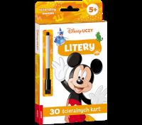 Disney Uczy Litery UMK-9302. Autor: Opracowanie zbiorowe. SmakLiter.pl Okładka książki Disney Uczy Litery UMK-9302