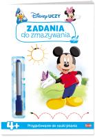 Disney Uczy Zadania do Zmazywania Miki. Autor: Opracowanie zbiorowe. SmakLiter.pl Okładka książki Disney Uczy Zadania do Zmazywania Miki