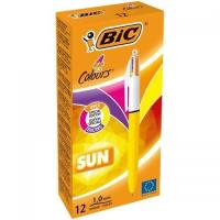 Opakowanie Długopis 4 Colors Sun mix (12szt) BIC