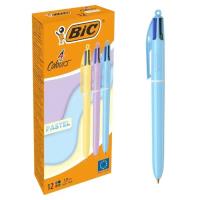 Opakowanie Długopis 4 Colours Pastel (12szt) BIC