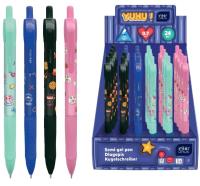 Opakowanie Długopis auto z gripem Yuhu nieb (24szt)