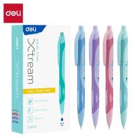 Opakowanie Długopis automat. 0,7mm Xtream nieb (12szt) DELI