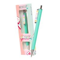 Opakowanie Długopis Block z koralikami SMILE w etui zielony