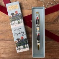 Długopis Crazy Dog Lady Psiara Święta. Wydawca: Alex Clark. SmakLiter.pl Opakowanie Długopis Crazy Dog Lady Psiara Święta