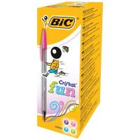 Długopis Cristal Fun 1,6mm mix (20szt) BIC. Wydawca: Bic. SmakLiter.pl Opakowanie Długopis Cristal Fun 1,6mm mix (20szt) BIC