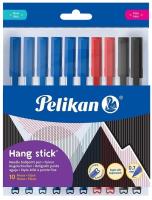 Opakowanie Długopis Hang Stick 0,7mm 10szt PELIKAN