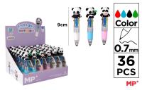 Opakowanie Długopis mini 4-kolorowy 0.7mm panda (36szt)