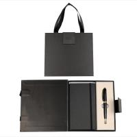 Długopis + notes Symphony premium czarno-złoty. Wydawca: CRESCO. SmakLiter.pl Opakowanie Długopis + notes Symphony premium czarno-złoty