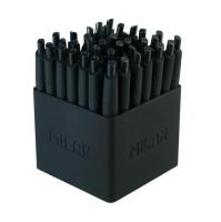 Opakowanie Długopis P1 mini Rubber Touch czarny (40szt) MILAN