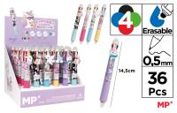 Opakowanie Długopis ścieralny 4-kolorowy Jednorożce (36szt)