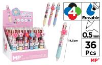 Opakowanie Długopis ścieralny 4-kolorowy Kwiaty (36szt)