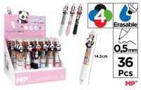 Opakowanie Długopis ścieralny 4-kolorowy Pandy (36szt)