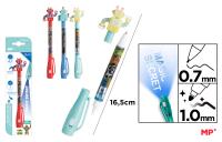 Długopis szpiegowski UV 0.7/1.0mm Roboty MIX. Wydawca: BeBasic. SmakLiter.pl Opakowanie Długopis szpiegowski UV 0.7/1.0mm Roboty MIX