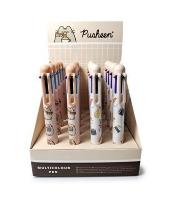 Opakowanie Długopis wielokolorowy 6kol. Pusheen Sushi (20szt)