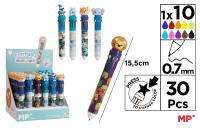 Opakowanie Długopis wielokolorowy Fantasy 10w1 Safari (30szt)