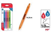 Opakowanie Długopis żelowy czarny 0.5mm (12szt)