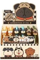 Długopis żelowy Dog 0,5mm nieb (36szt). Wydawca: CRESCO. SmakLiter.pl Opakowanie Długopis żelowy Dog 0,5mm nieb (36szt)