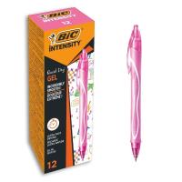 Opakowanie Długopis żelowy Quick Dry 0,7mm róż (12szt) BIC