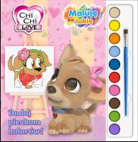 Okładka książki Dodaj pieskom kolorów! Chi Chi Love. Maluję, bo lubię