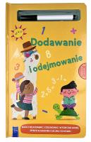 Okładka książki Dodawanie i odejmowanie  z flamastrem suchościeralnym